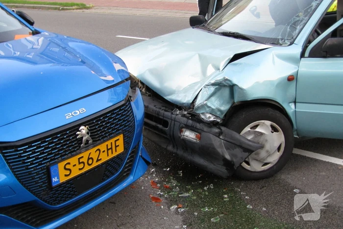 Drie auto's betrokken bij ongeval