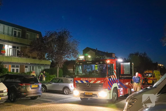 Meubels vatten vlam in woning