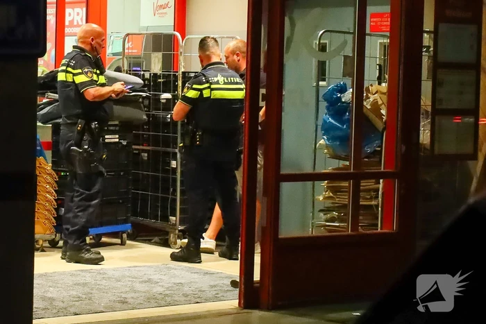 Overval op supermarkt Vomar