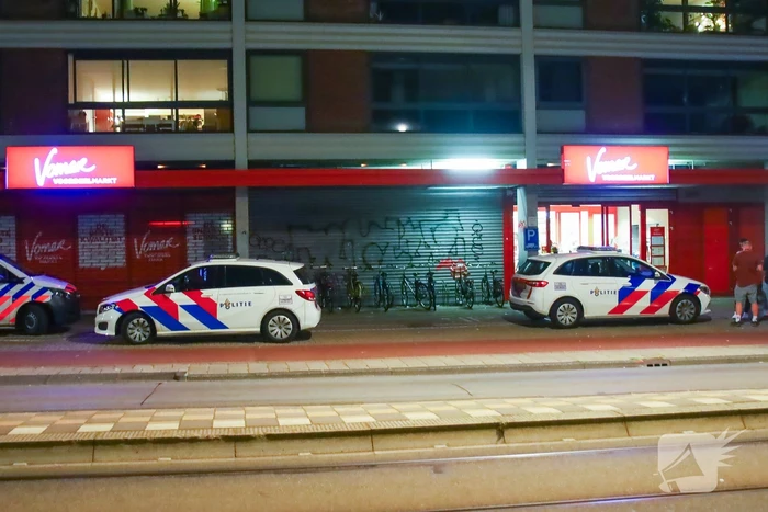 Overval op supermarkt Vomar