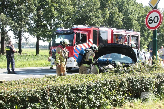 Motor ontploft tijdens achtervolging