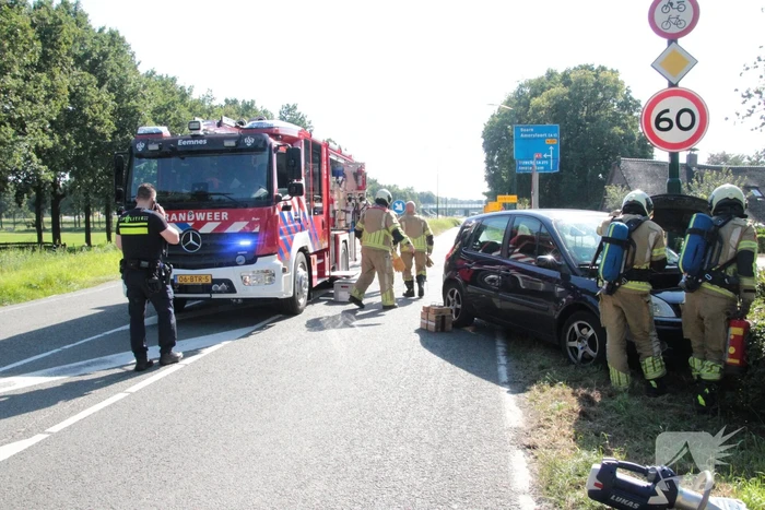 Motor ontploft tijdens achtervolging