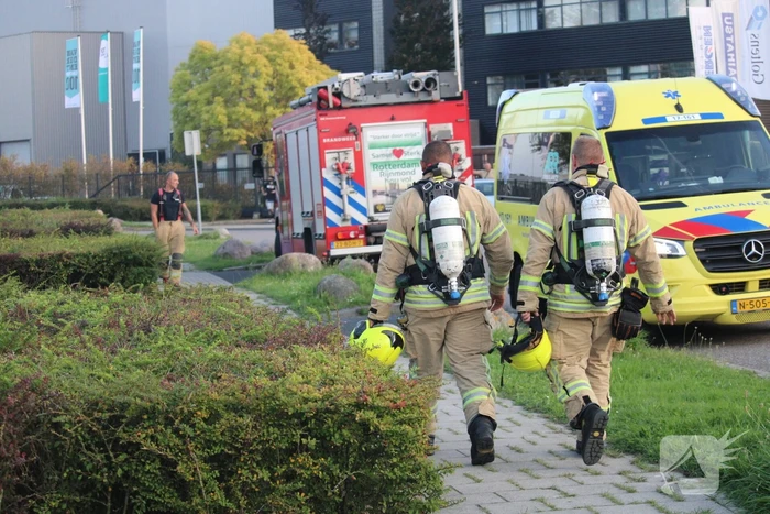 Barbecue explodeert, een gewonde