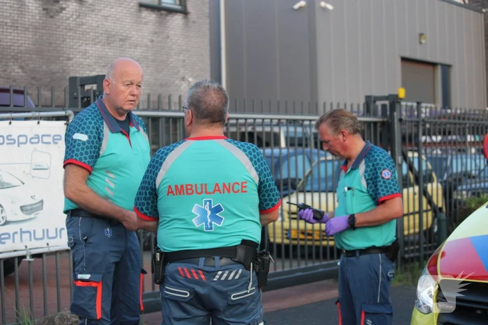 Barbecue explodeert, een gewonde
