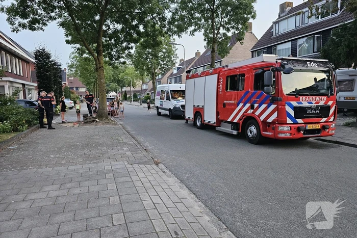 Omgeving afgesloten wegens gaslekkage