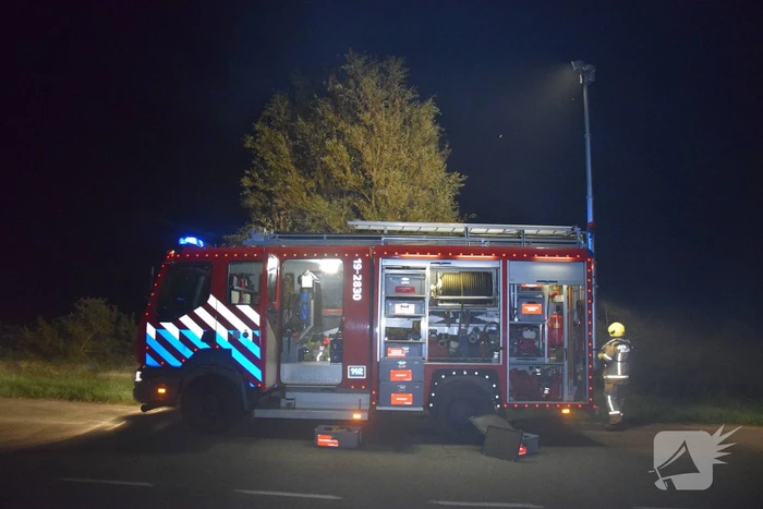 Brandweer behoudt schip door snelle actie