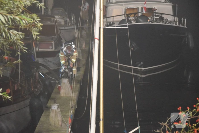 Brandweer behoudt schip door snelle actie