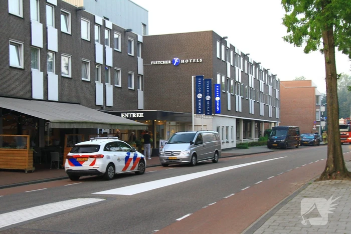 Overleden persoon uit hotel gehaald