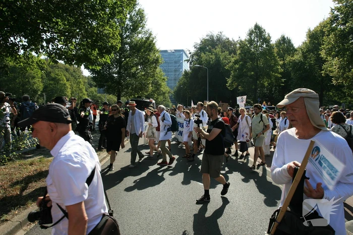 XR-demonstranten verzamelen zich voor nieuwe grote demonstratie