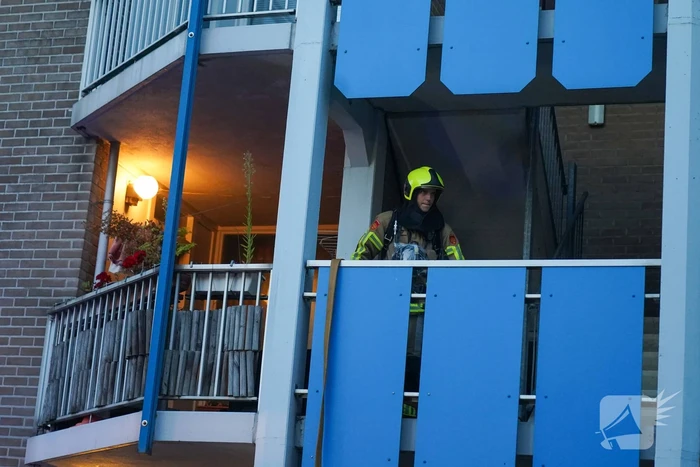 Woning geventileerd na brand