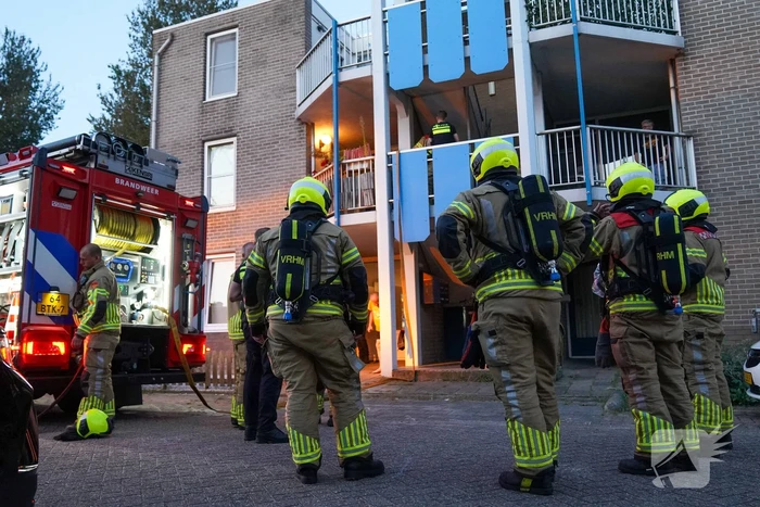 Woning geventileerd na brand