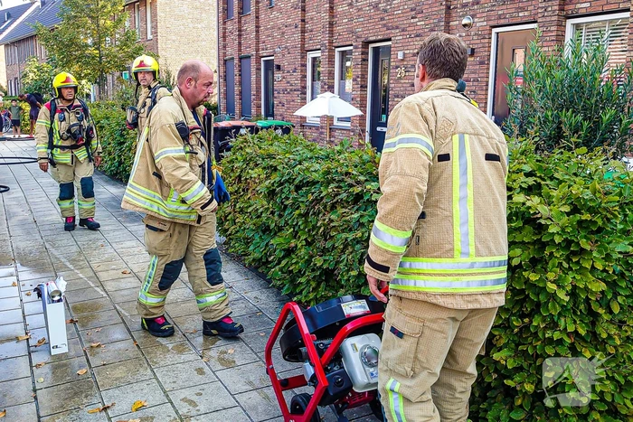 Lamp veroorzaakt brand in woning