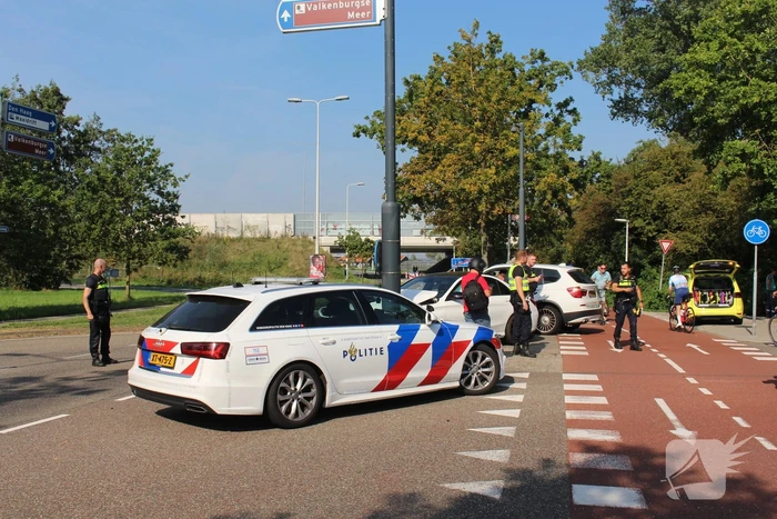 Automobilist botste op paal