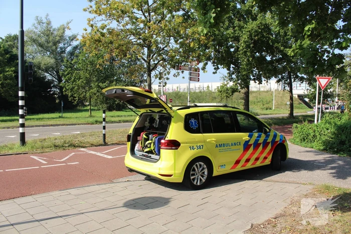 Automobilist botste op paal