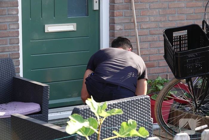 Woning beschadigd door explosie
