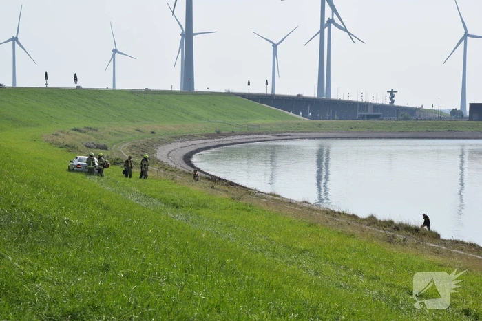 Recreant zorgt voor melding ongeval