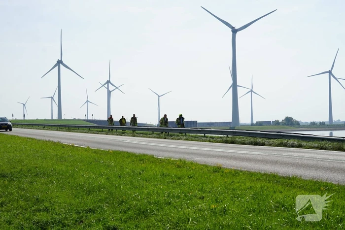 Recreant zorgt voor melding ongeval