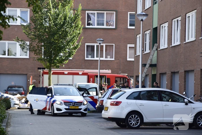 Gaskraan opengedraaid in woning