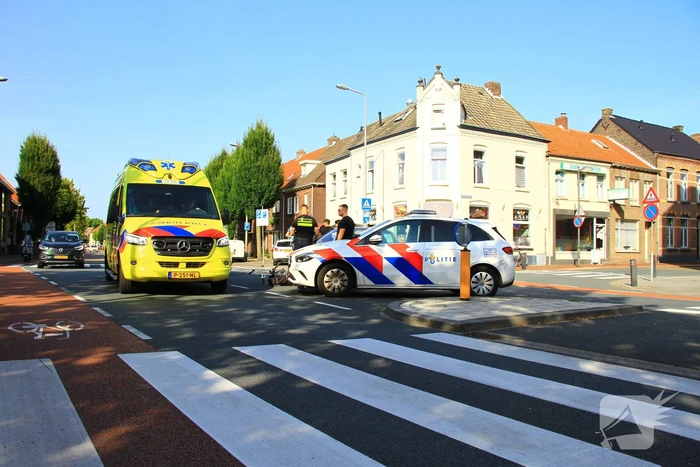 Fietser in botsing met automobilist