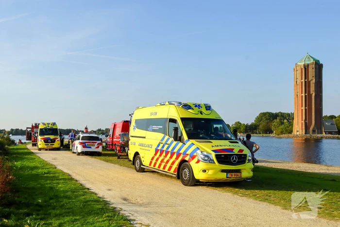 Grote zoekactie naar vermiste man in water
