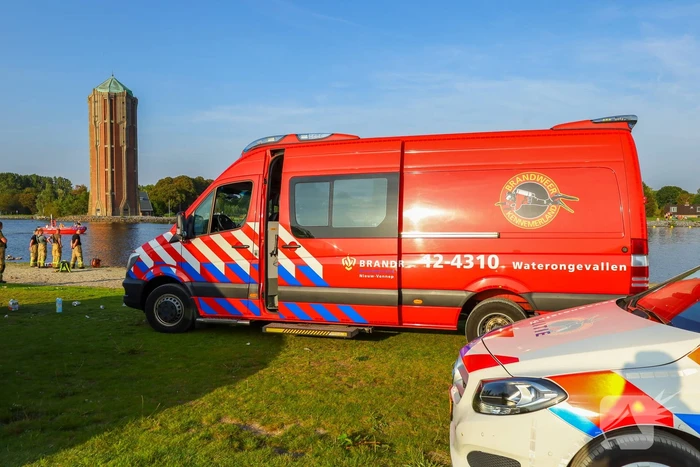 Grote zoekactie naar vermiste man in water