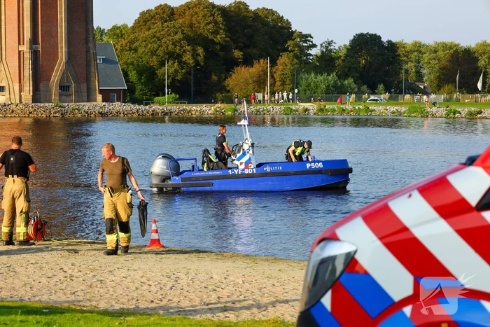 Grote zoekactie naar vermiste man in water