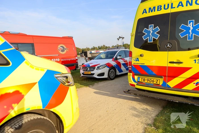 Grote zoekactie naar vermiste man in water
