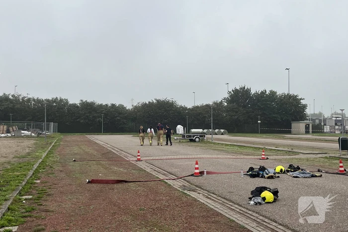 Parkeerplaats afgesloten vanwege onderzoek naar gevaarlijke stoffen