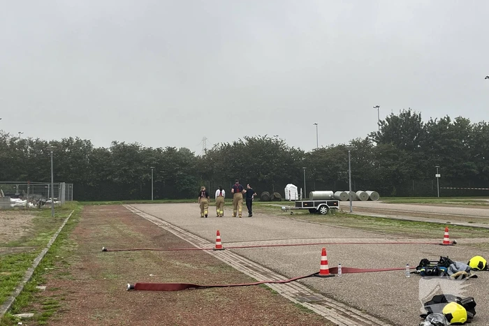 Parkeerplaats afgesloten vanwege onderzoek naar gevaarlijke stoffen