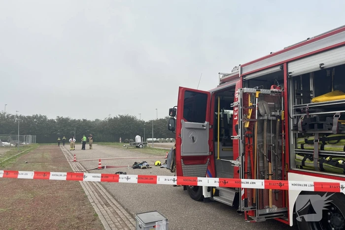 Parkeerplaats afgesloten vanwege onderzoek naar gevaarlijke stoffen