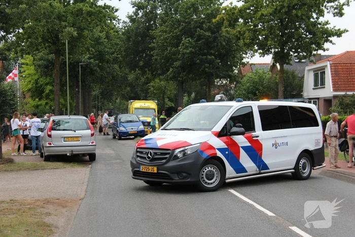 Fietser ernstig gewond bij botsing met automobilist