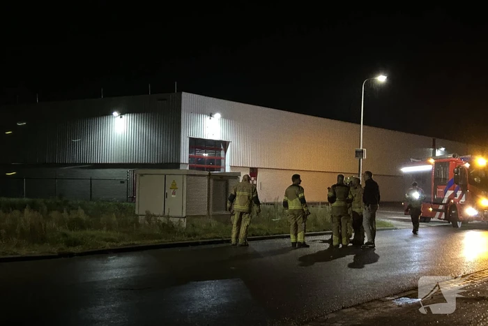 Brand in transformatorhuisje