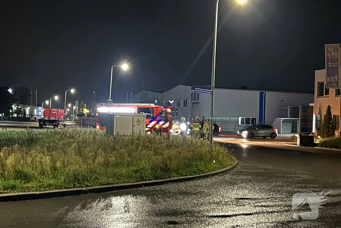 Brand in transformatorhuisje
