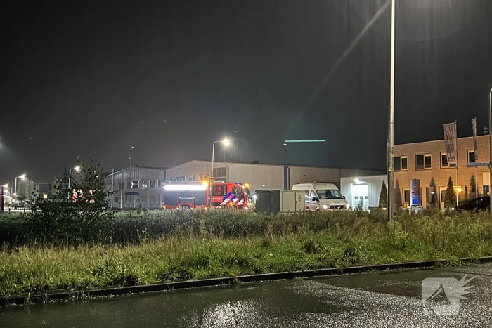 Brand in transformatorhuisje