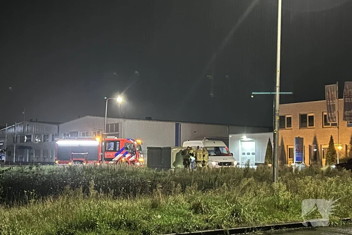 Brand in transformatorhuisje