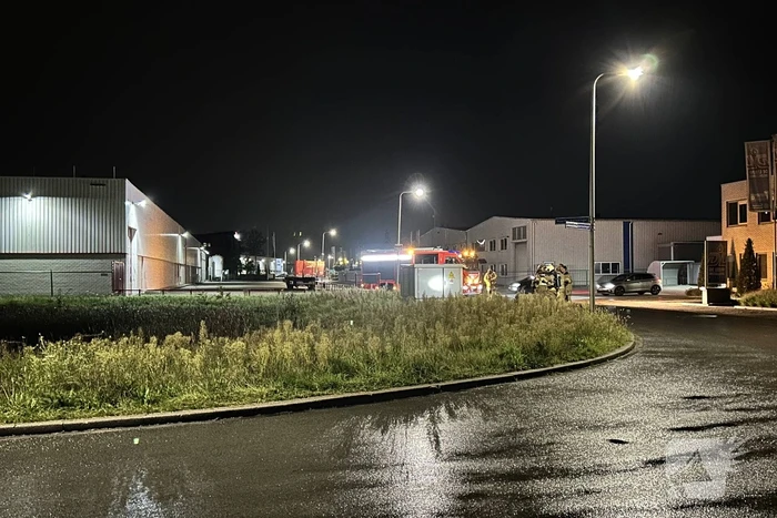 Brand in transformatorhuisje