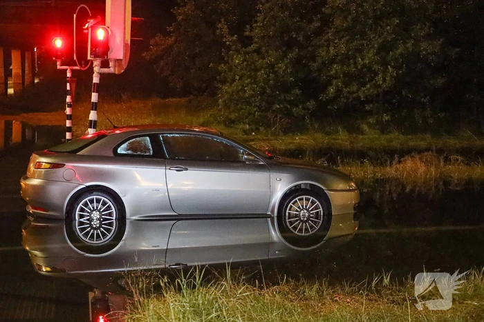 Auto's gestrand vanwege hevige regenval