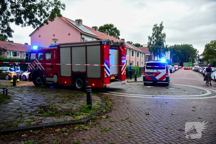Twee flatwoningen volledig uitgebrand