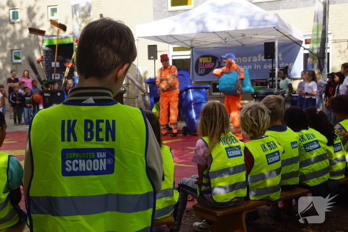 Scholeneditie van World Clean Up Day van start gegaan