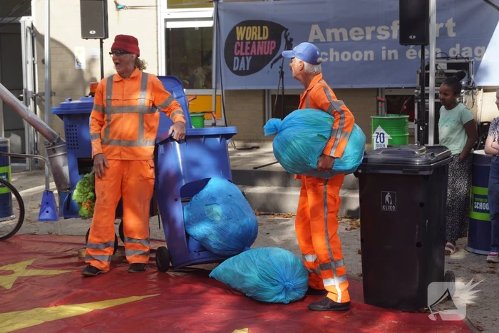 Scholeneditie van World Clean Up Day van start gegaan