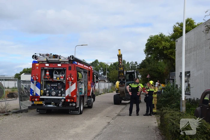 Brandweer in gezet voor gaslekkage
