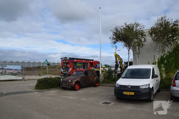 Brandweer in gezet voor gaslekkage