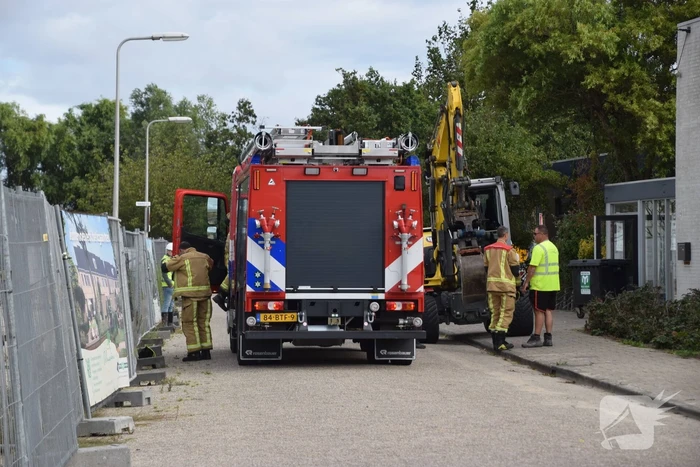 Brandweer in gezet voor gaslekkage