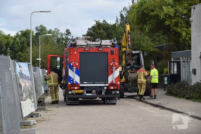 Brandweer in gezet voor gaslekkage