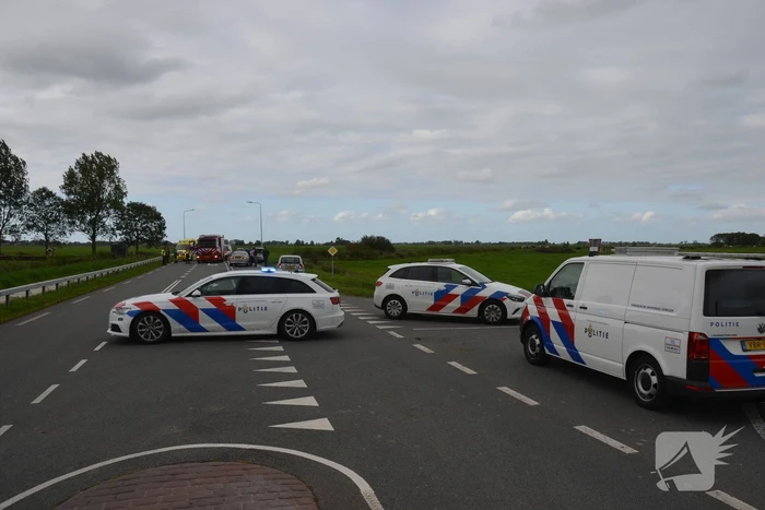 Gewonde bij botsing op kruising