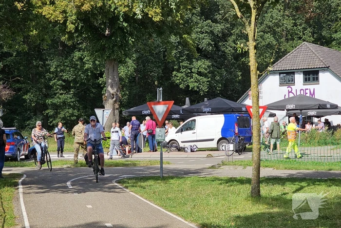 Ernstig ongeval tussen bestelbus en fietser, bestuurder onder invloed