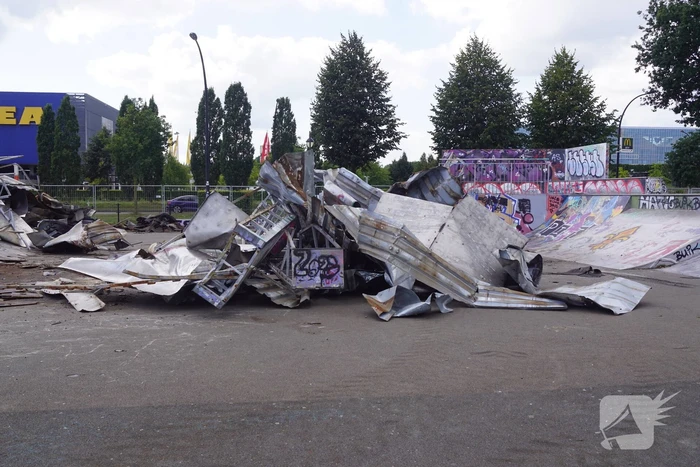 Verwijderen van skatebaan begonnen in Vathorst