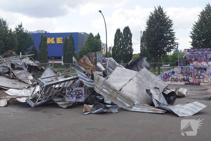 Verwijderen van skatebaan begonnen in Vathorst