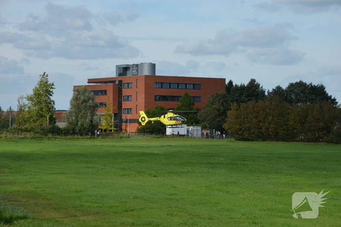 Persoon in botsing met tractor