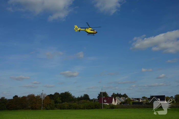 Persoon in botsing met tractor